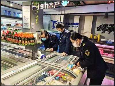 武都:严格落实市场冷链食品监管防控措施